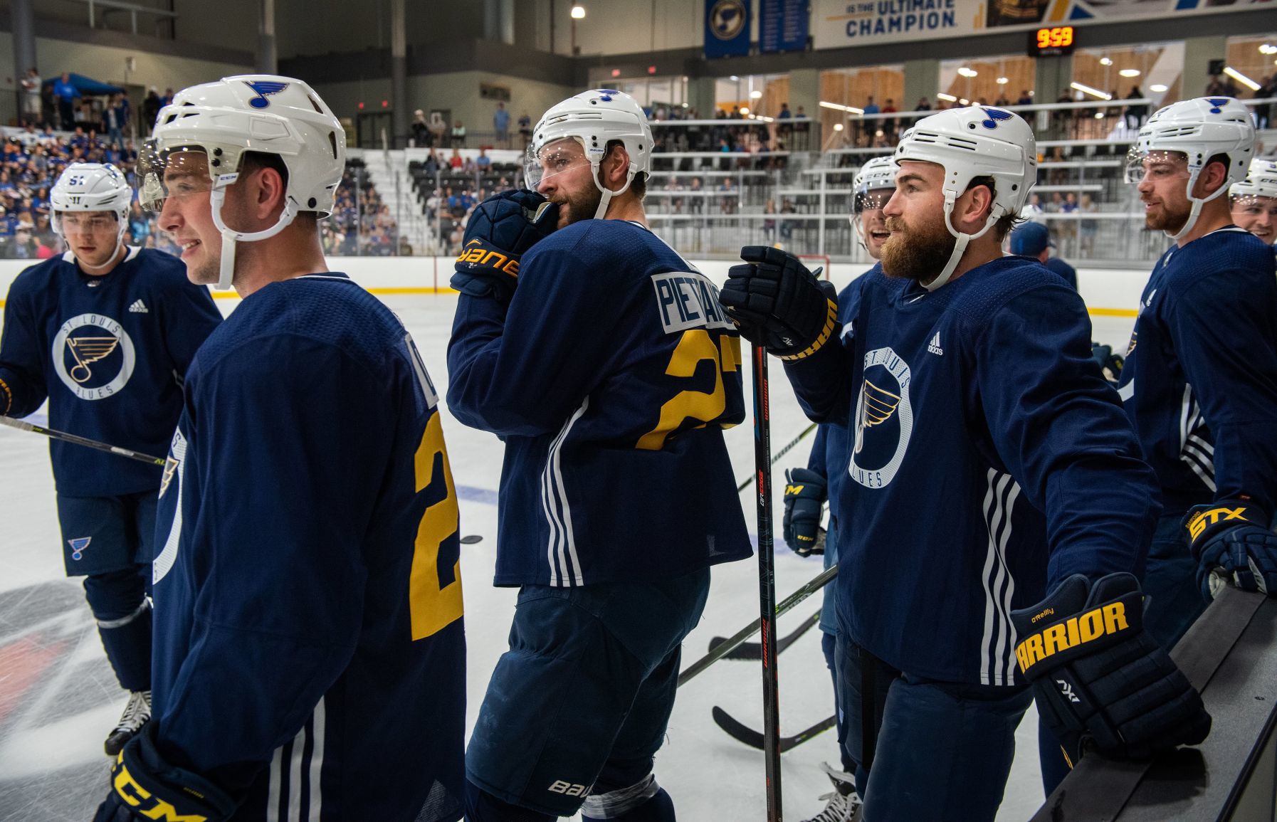 St. Louis Blues host first open practice of 2019-20 season